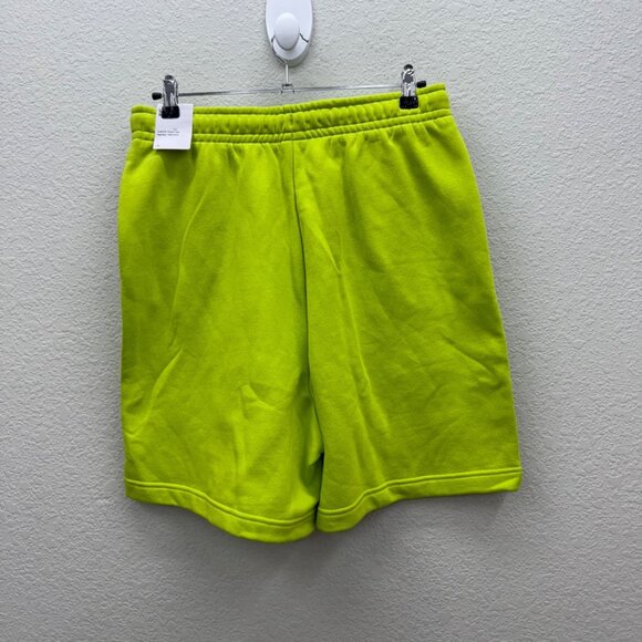 Nike Essential Fleece High Rise Atomic Green Shorts DM6123-321 Womens Medium NEW - Picture 8 of 12